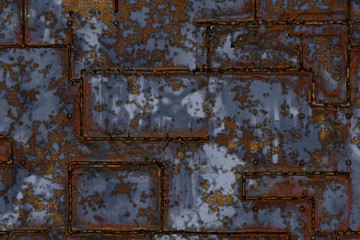 welded industry metal