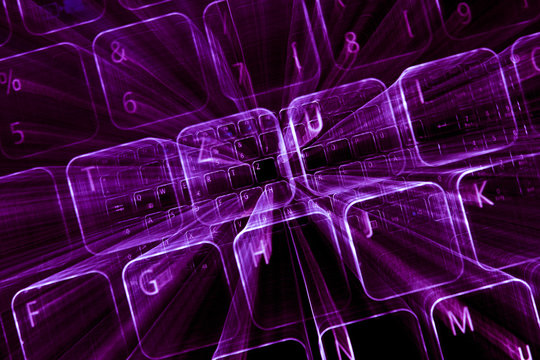 Digital abstract bits data stream, cyber pattern digital background.