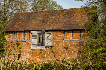 Fototapeta na wymiar harvington hall worcestershire england uk