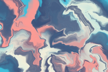 Colorful backdrop with abstract marble texture