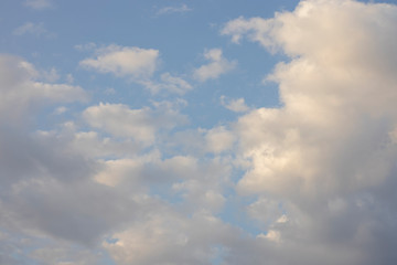 Fototapeta premium fluffy clouds and sky background