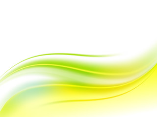 Abstract background with glossy waves.