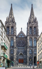 Fototapeta na wymiar Clermont-Ferrand Cathedral, France