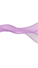 Abstract wave. Scarf. Bright ribbon on white background. Abstract smoke. Raster air background. Vertical image orientation. 3D illustration