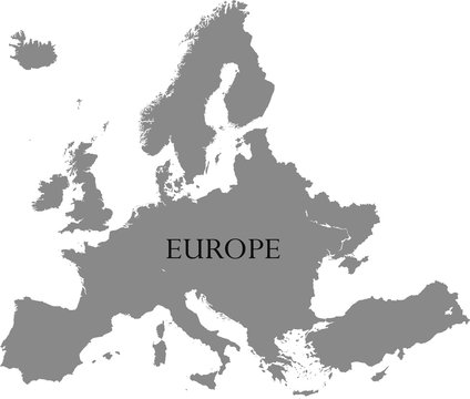 map of Europe