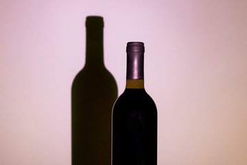 Black bottle.