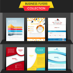 Business flyers or templates collection.
