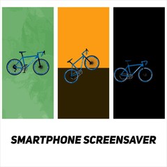 Smartphone screensaver story background
