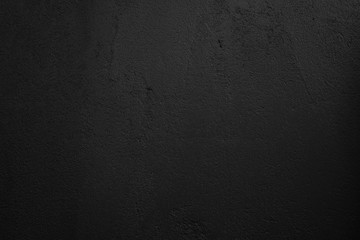 Black wall texture rough background dark . concrete floor or old grunge background with black