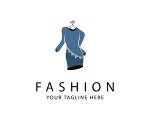 Obraz premium Woman Fashion Logo template
