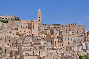 Obraz premium Matera, Europe, Italy, is one of the most ancient settlements