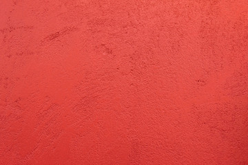Red wall texture rough background abstract concrete floor or Old cement grunge background with red.