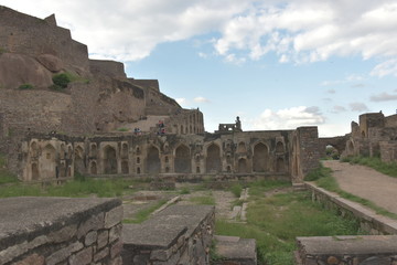 Golconda fort, Hyderabad, Telangana, India