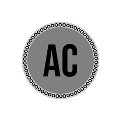 Initial Letter Logo AC Template Vector Design