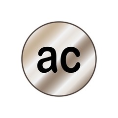 Initial Letter Logo AC Template Vector Design