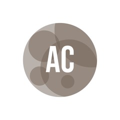 Initial Letter Logo AC Template Vector Design
