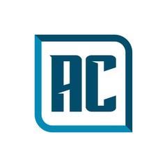 Initial Letter Logo AC Template Vector Design