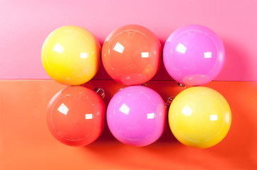 colorful balls ornament