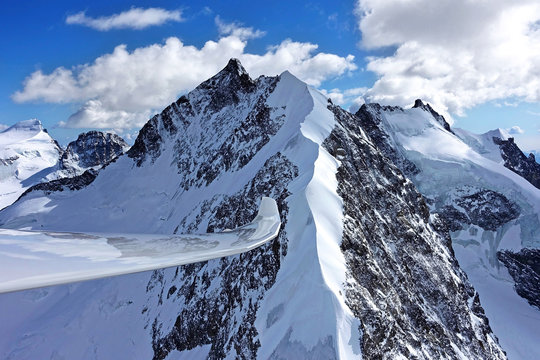 Piz Bernina Mit Biancograt