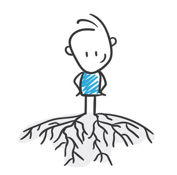 Stickman Blue: Roots. (Nr. 178)	