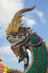 Fototapeta na wymiar Mythical serpent of Thailand