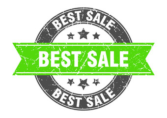 Obraz premium best sale round stamp with green ribbon. best sale