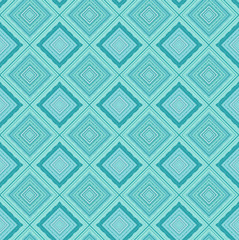 blue textured abstract geometric seamless pattern design with decorated rhombuses for creative surface design templates, backgrounds, backdrops, wallpaper, textile and fabric, seamless sea colors tile