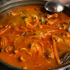 soup with meat and vegetables