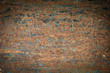 Rusted metal painted red texture for background