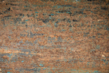 Rusted metal painted red texture for background