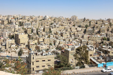 Views of downtown Amman from the Citadel Jordan