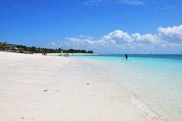 Zanzibar, Tanzania, Africa. Kendwa beach
