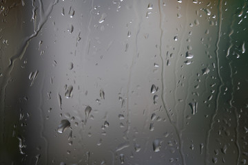 rain drops on window
