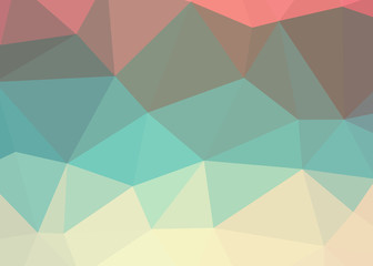 Colorful theme abstract background triangles trianglify colorful beautiful simple pattern design...