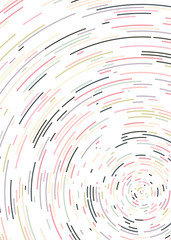 Colorful Universe Circular Distribution Computational Generative Art background illustration