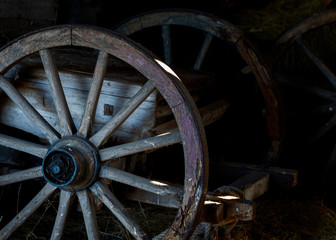 Fototapeta na wymiar large chunk of wheel wheel