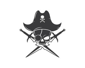 pirate vector icon illustration design © sangidan