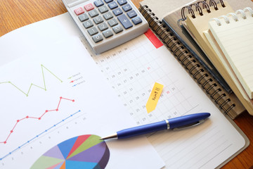 graph paper and planner