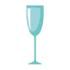 champagne glass icon, kitchen utensils design
