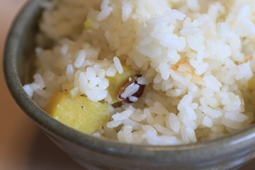 さつまいもご飯