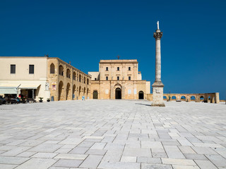 Wallfahrtskirche San Maria de Finibus Terrae, Santa Maria di Leuca, Provinz Lecce, Salentische Halbinsel, Apulien, Italien