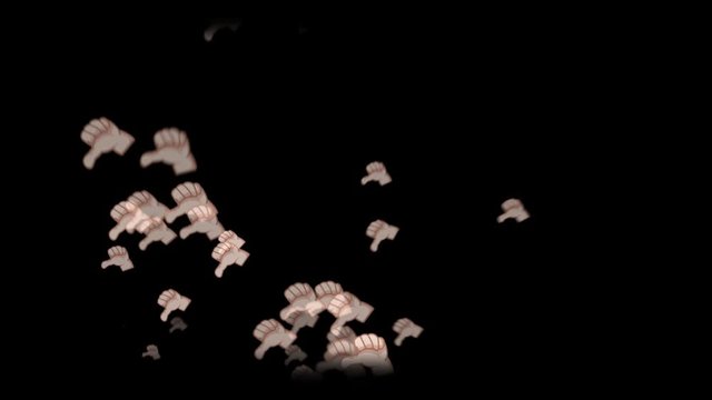 Thumbs Down Unlike Reaction Flood PNG 4K Transparent