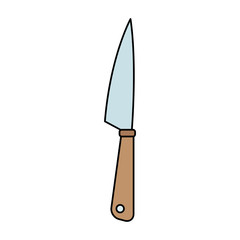 knife icon, kitchen utensils design