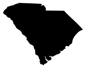 Karte von South Carolina © Robert Biedermann