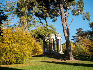 El Capricho Park in Alameda de Osuna, Madrid, Spain