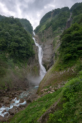 Fototapeta na wymiar Shomyo Falls Tateyama Toyama, Japan
