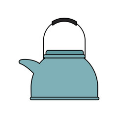 kettle icon, kitchen utensils design