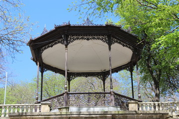 gazebo in park