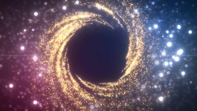 circle rings abstract background