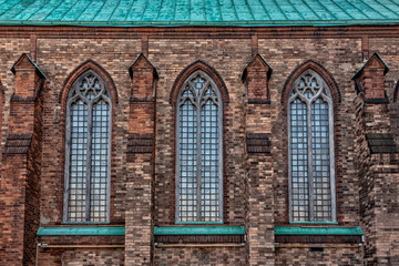 Obraz premium St. Andrew's Anglican Church in Moscow of Russia. Built in 1884
